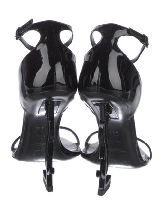 Saint Laurent Patent Leather Sandals