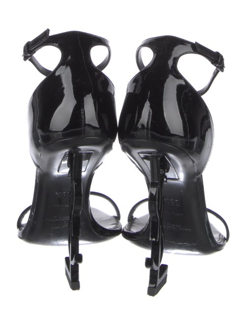 Saint Laurent Patent Leather Sandals