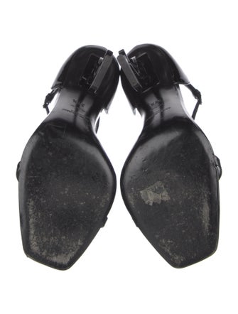 Saint Laurent Patent Leather Sandals
