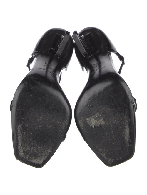 Saint Laurent Patent Leather Sandals