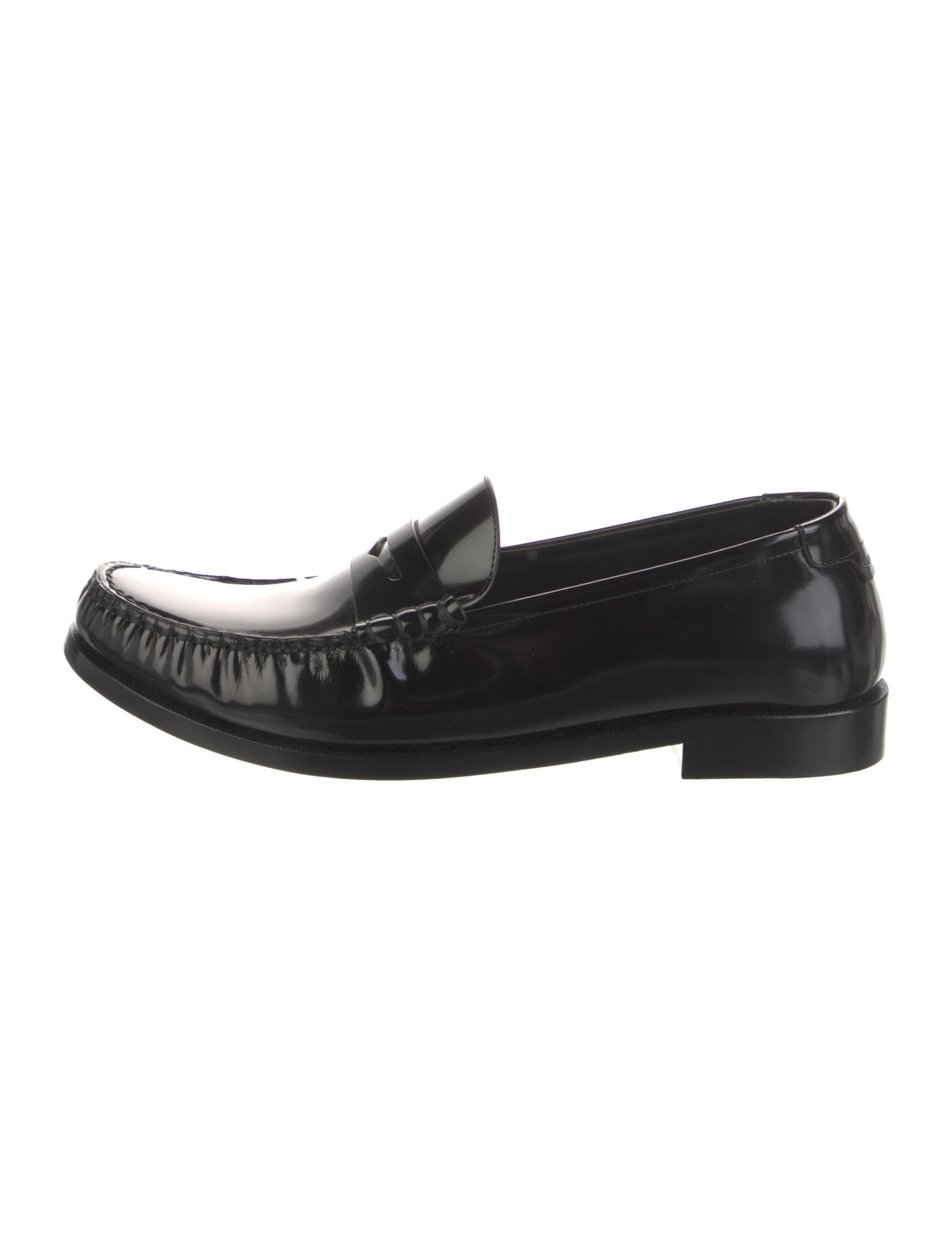 Saint Laurent Patent Leather Loafers