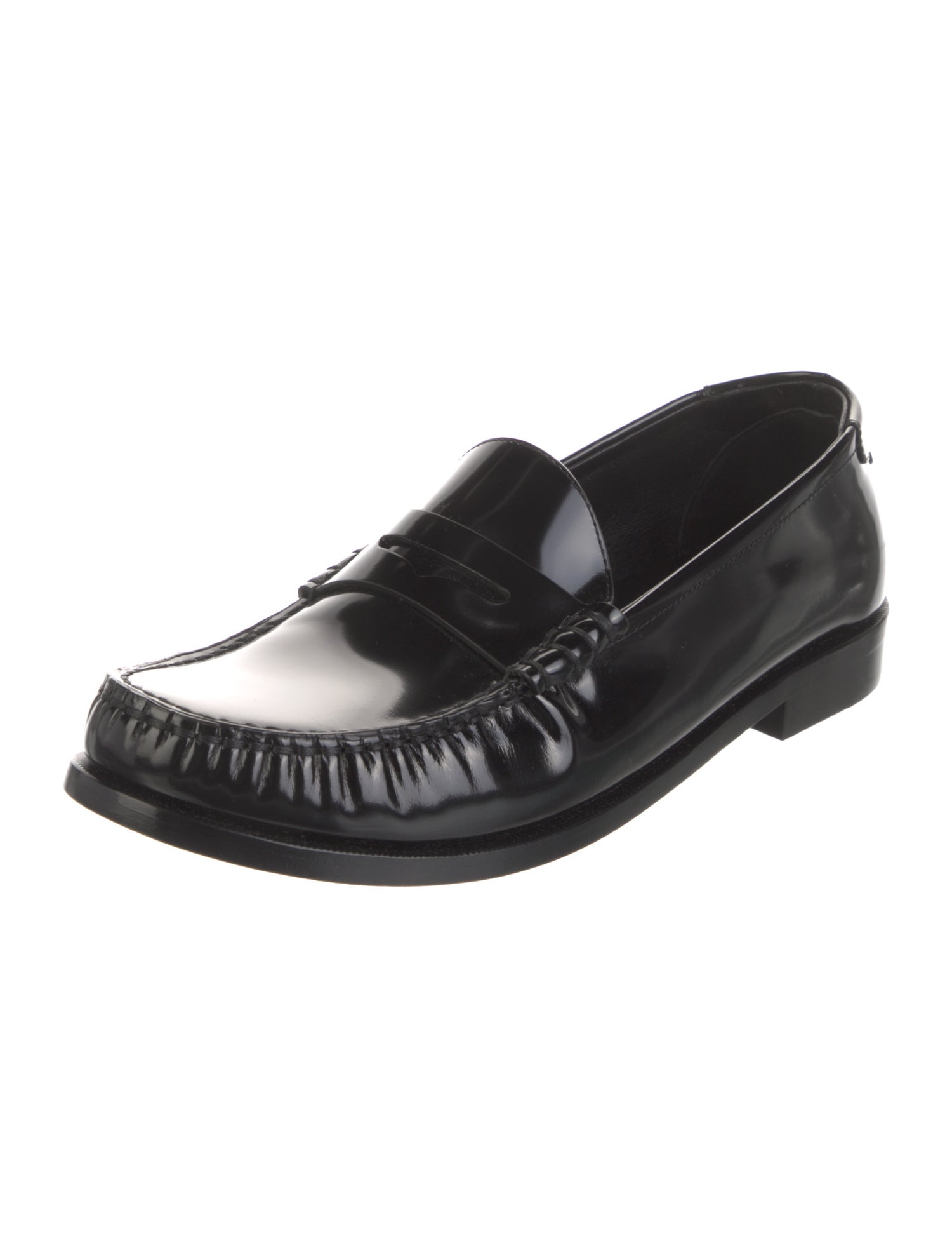 Saint Laurent Patent Leather Loafers