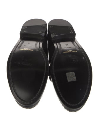 Saint Laurent Patent Leather Loafers