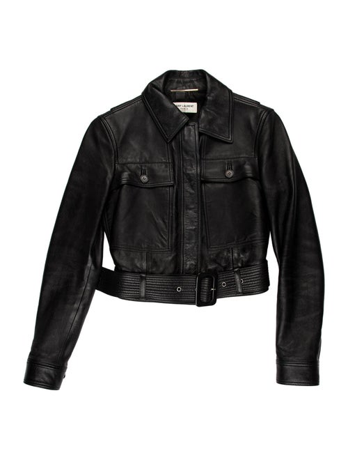 Saint Laurent Leather Biker Jacket