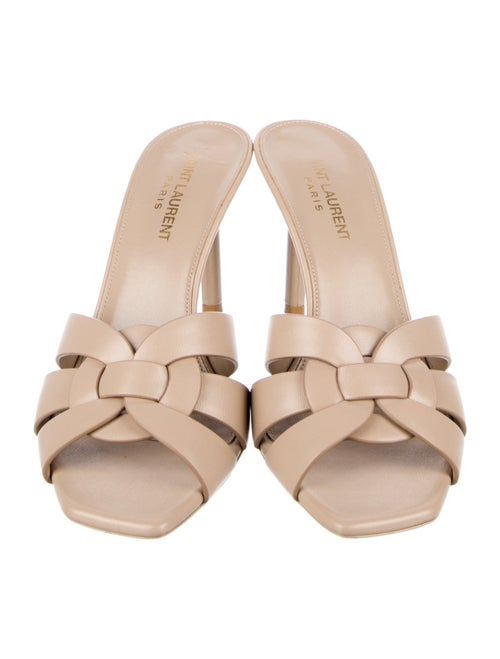 Saint Laurent Leather Slides