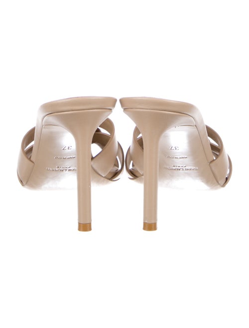Saint Laurent Leather Slides