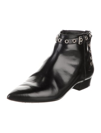 Saint Laurent Leather Boots