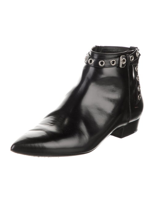 Saint Laurent Leather Boots