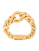 Saint Laurent Graduated Curb Chain Link Bracelet