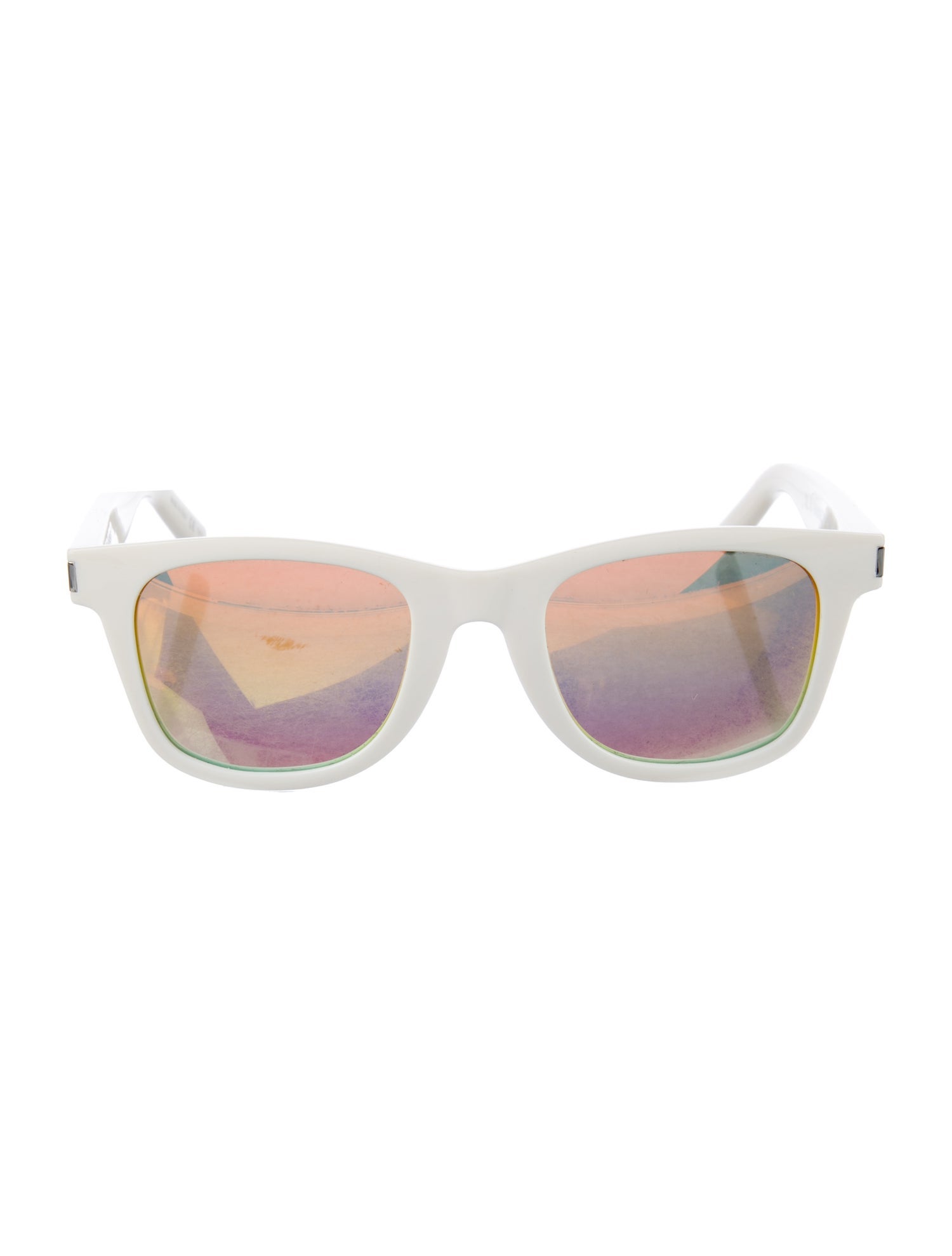 Saint Laurent Wayfarer Mirrored Sunglasses