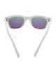 Saint Laurent Wayfarer Mirrored Sunglasses