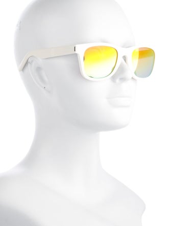 Saint Laurent Wayfarer Mirrored Sunglasses