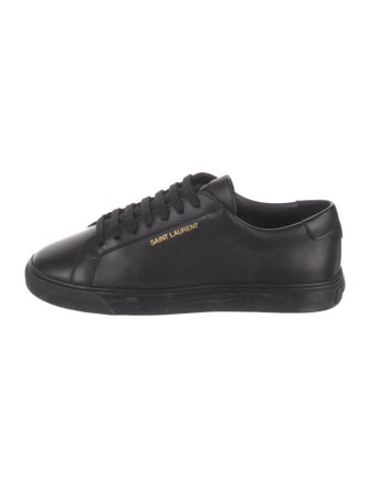 Saint Laurent Leather Sneakers