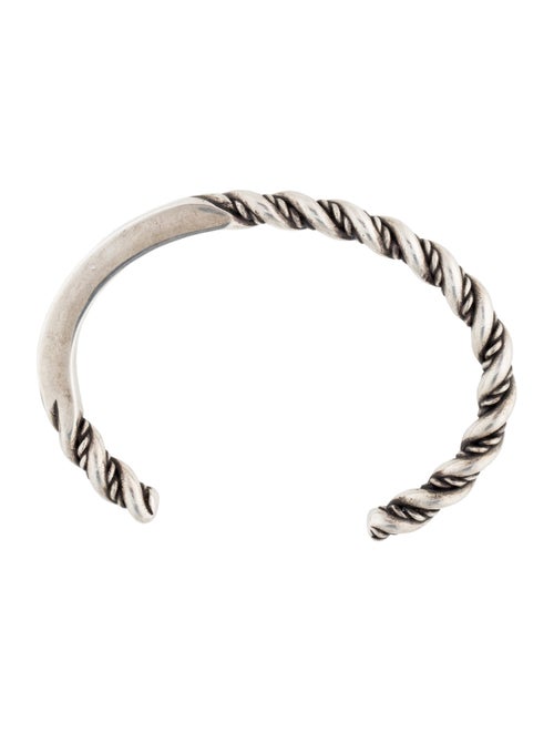 Saint Laurent Twisted Cuff Bracelet