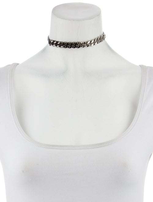Saint Laurent Leather Choker