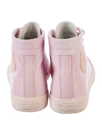 Saint Laurent Leather Sneakers