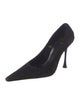 Saint Laurent New Tights Draped Pump Pleated Accents Pumps