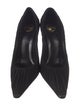 Saint Laurent New Tights Draped Pump Pleated Accents Pumps