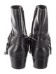 Saint Laurent Leather Moto Boots
