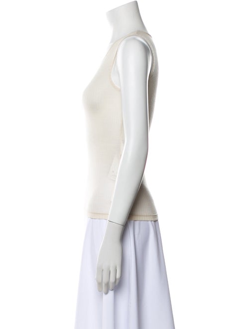 Saint Laurent Wool Scoop Neck Top