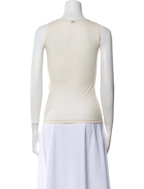 Saint Laurent Wool Scoop Neck Top