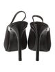 Saint Laurent Satin Slingback Pumps