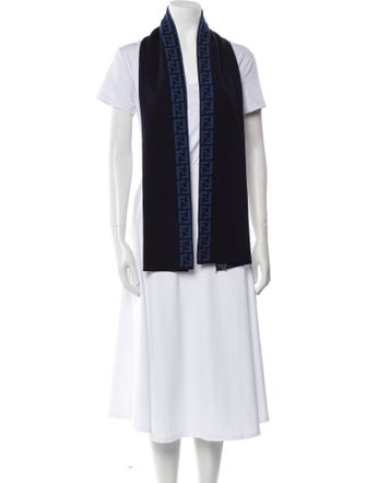 Saint Laurent Printed Scarf