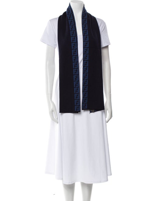 Saint Laurent Printed Scarf