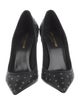 Saint Laurent Leather Studded Accents Pumps
