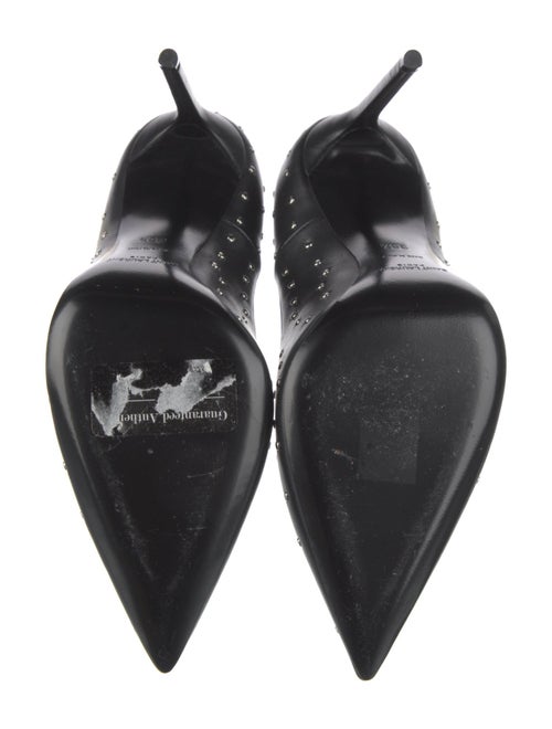 Saint Laurent Leather Studded Accents Pumps