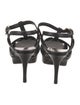Saint Laurent Leather T-Strap Pumps