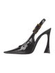 Saint Laurent Dune Slingback Pump Patent Leather Slingback Pumps