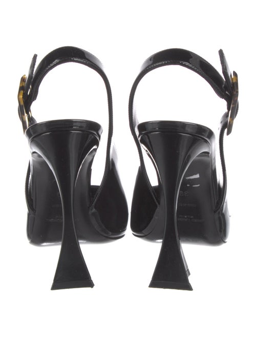 Saint Laurent Dune Slingback Pump Patent Leather Slingback Pumps