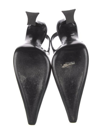 Saint Laurent Dune Slingback Pump Patent Leather Slingback Pumps