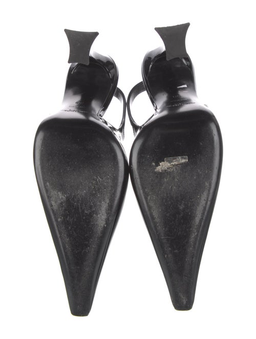 Saint Laurent Dune Slingback Pump Patent Leather Slingback Pumps