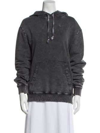 Saint Laurent Crew Neck Long Sleeve Sweatshirt