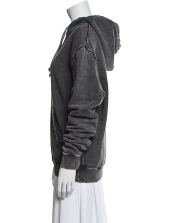 Saint Laurent Crew Neck Long Sleeve Sweatshirt