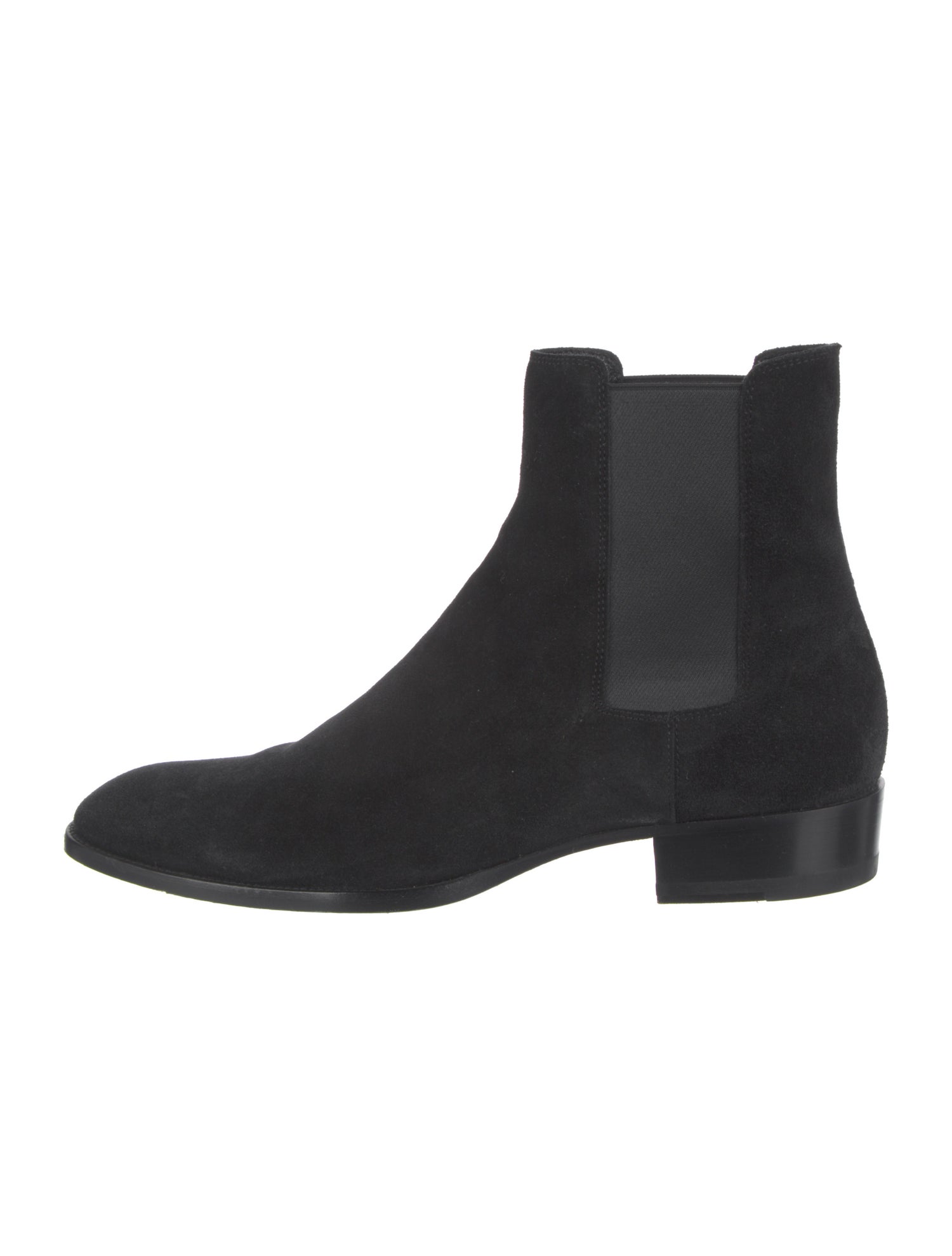 Saint Laurent Wyatt Chelsea Boot Suede Chelsea Boots