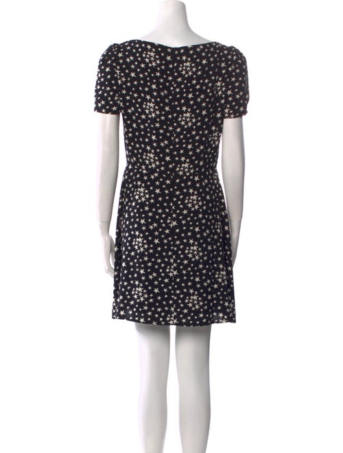 Saint Laurent Printed Mini Dress