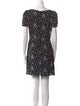 Saint Laurent Printed Mini Dress