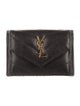 Saint Laurent 2020 Leather Trifold Wallet