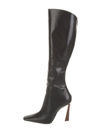 Saint Laurent Leather Boots