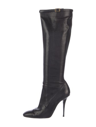 Saint Laurent Leather Boots