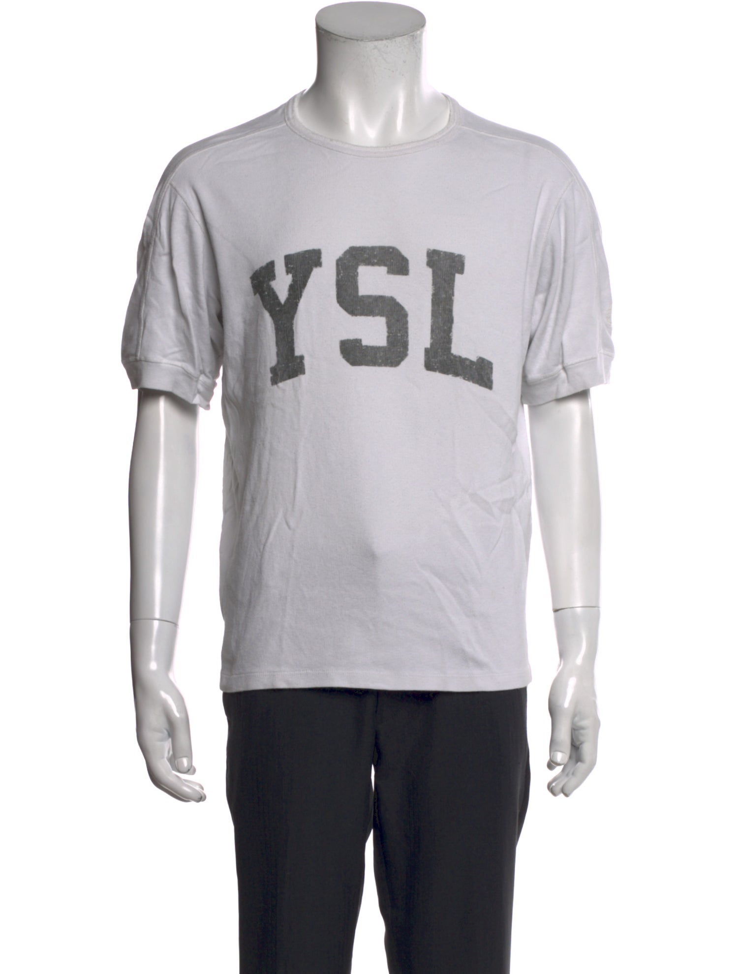 Saint Laurent 2021 Signature Logo T-Shirt