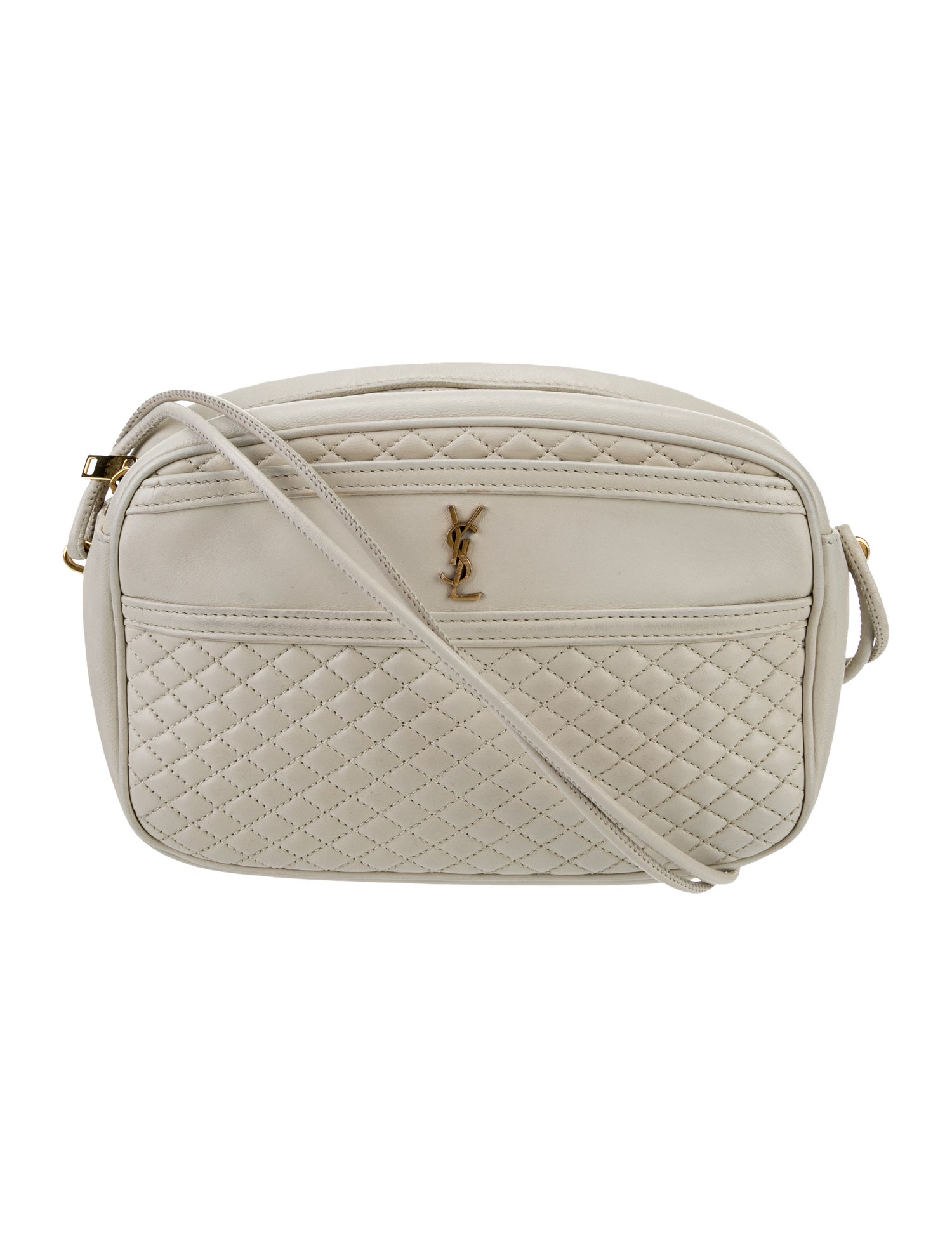 Saint Laurent Chevron Crossbody Bag