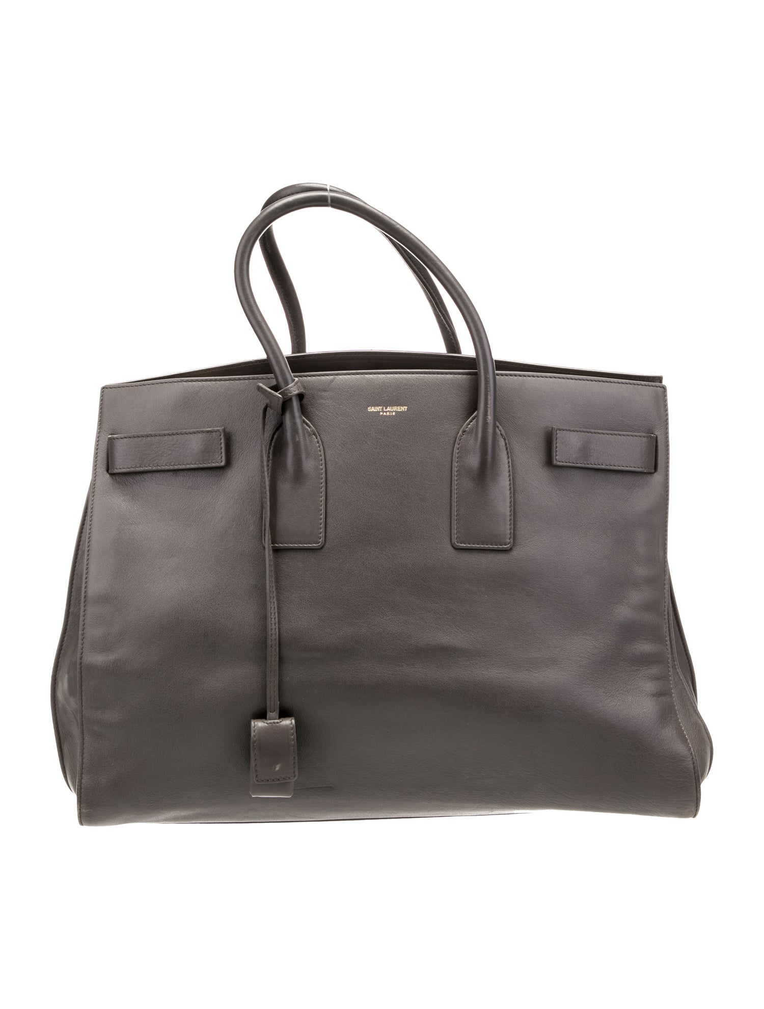 Saint Laurent Leather Sac De Jour Large