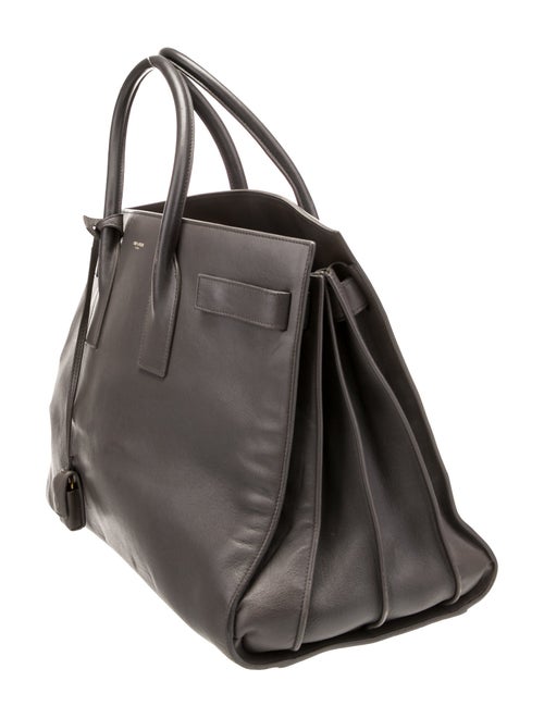 Saint Laurent Leather Sac De Jour Large