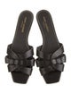 Saint Laurent Leather Slides