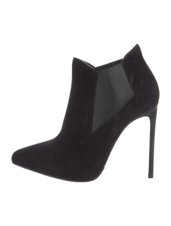 Saint Laurent Suede Chelsea Boots