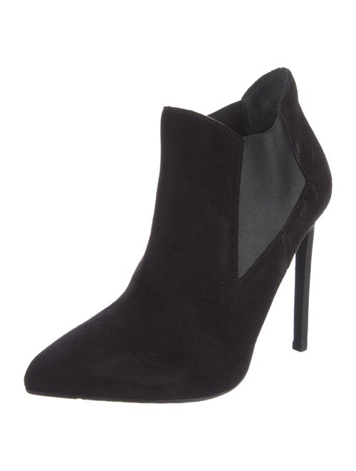 Saint Laurent Suede Chelsea Boots
